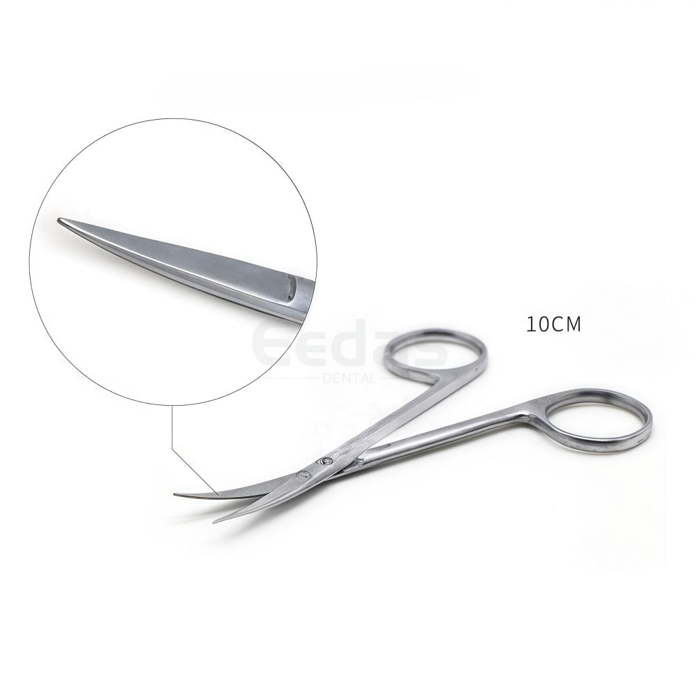 4 - inch Straight/Curved Iris Scissors - EEDAS Dental