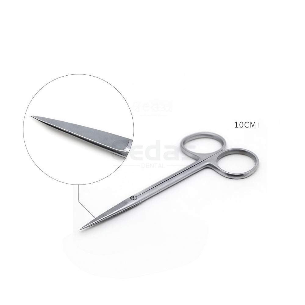 4 - inch Straight/Curved Iris Scissors - EEDAS Dental
