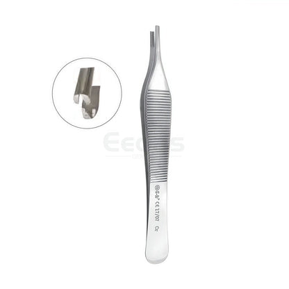 Adson Tissue Dressing Forceps with Teeth / without Teeth - EEDAS Dental