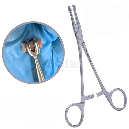 Cortical Bone Block Clamp Forceps - EEDAS Dental