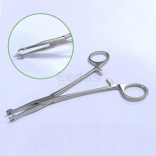 Cortical Bone Block Clamp Forceps - EEDAS Dental