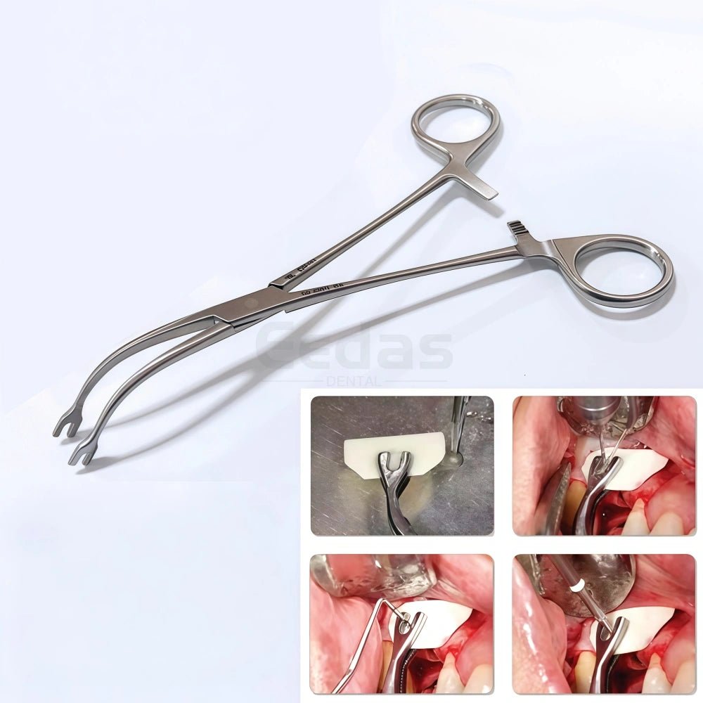 Cortical Bone Plate Forceps - EEDAS Dental