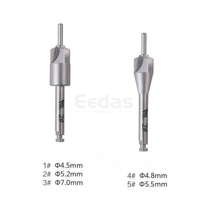Dental Countersink Drill Smooth Ridge Trimmer Drills Abutment Bone Remove Drill - EEDAS Dental