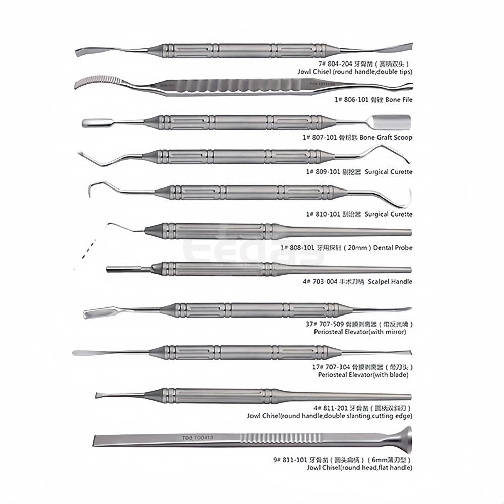 Dental Implant Instrument Kit 18 - Piece - EEDAS Dental
