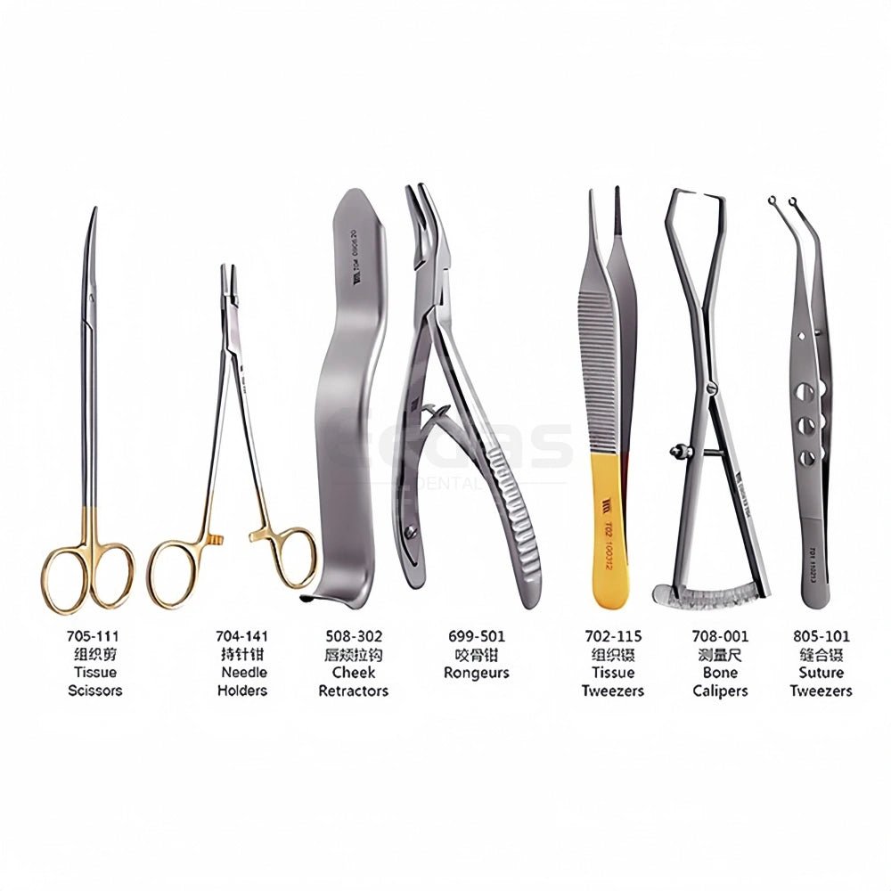 Dental Implant Instrument Kit 18 - Piece - EEDAS Dental