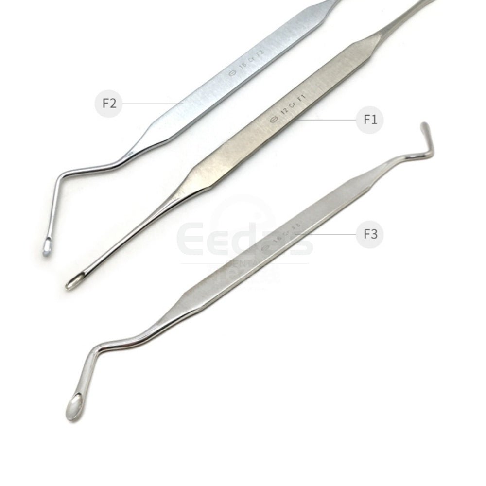 Flat Handle Spoon Excavator - EEDAS Dental