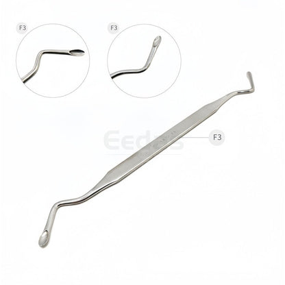 Flat Handle Spoon Excavator - EEDAS Dental