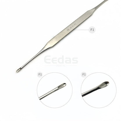 Flat Handle Spoon Excavator - EEDAS Dental