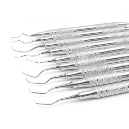 Gracey Curettes Complete Set (9 pcs) - EEDAS Dental