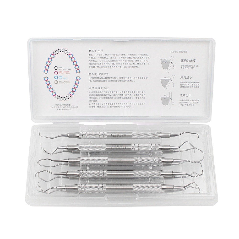 Gracey Curettes Complete Set (9 pcs) - EEDAS Dental