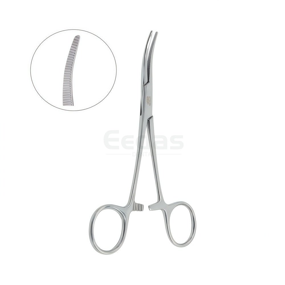Straight / Curved Kelly Hemostatic Forceps - EEDAS Dental